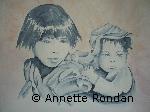 Annette Rondan peintre célèbre pour ses Aquarellescélèbre pour ses Personnages