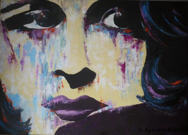 Annette Rondan artiste et créateur de L'encre de tes yeux (Galerie Peintures - Huiles sur toile - Portraits)