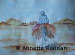 Annette Rondan peintre connue pour ses Aquarellesreconnue pour ses Personnages