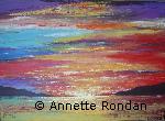 Annette Rondan peintre reconnue pour ses Huiles sur toileexperte en Paysages