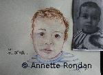 Annette Rondan peintre reconnue pour ses Aquarellesreconnue pour ses Portraits