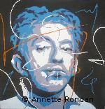 Annette Rondan peintre reconnue pour ses Huiles sur toileartiste français de Portraits
