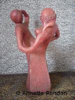 Annette Rondan a aussi crée Pour une amourette (Sculptures - Couples) dans Sculptures - Couples