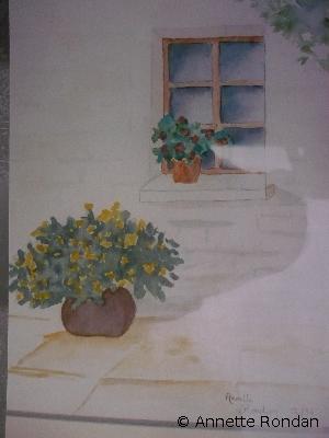 Dessiner une fenêtre à l'aquarelle - Croquis urbain à l aquarelle