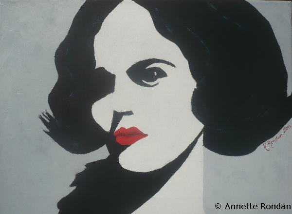 Annette Rondan artiste et créateur de Parce que c'est toi (Galerie Peintures - Huiles sur toile - Portraits)