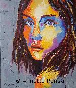 Annette Rondan peintre reconnue pour ses Huiles sur toileconnue pour ses Portraits