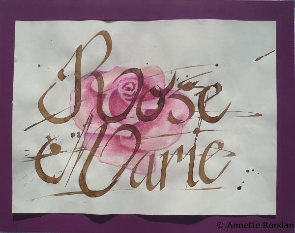 Annette Rondan artiste et créateur de Rose Marie (Galerie Peintures - Pastels - Divers)