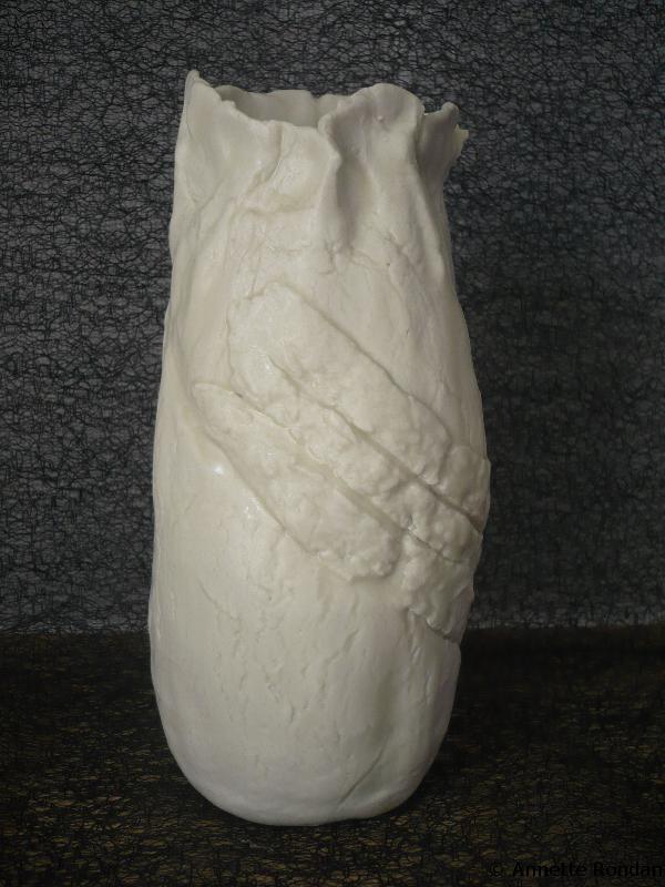 Annette Rondan artiste et créateur de Vase porcelaine (Poteries - Décoration)