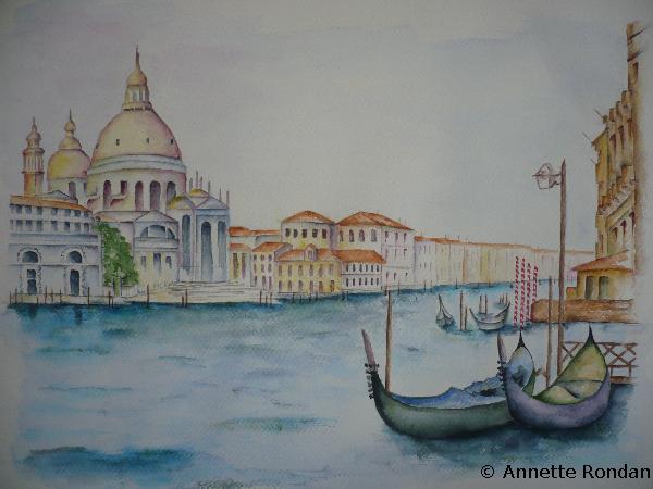 Annette Rondan artiste et créateur de Venise n'est pas en Italie (Galerie Peintures - Aquarelles - Paysages)